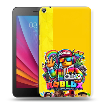 Силиконовый чехол на Huawei MediaPad T3 7 с принтом Roblox Роблокс Силиконовый чехол на Huawei MediaPad T3 7 с принтом Roblox Роблокс