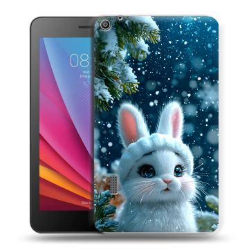 Силиконовый чехол на Huawei MediaPad T3 7 с принтом Новый год Силиконовый чехол на Huawei MediaPad T3 7 с принтом Новый год