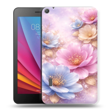 Силиконовый чехол на Huawei MediaPad T3 7 с принтом женский Силиконовый чехол на Huawei MediaPad T3 7 с принтом женский