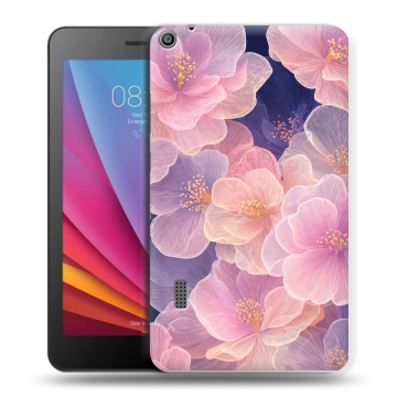Силиконовый чехол на Huawei MediaPad T3 7 с принтом женский