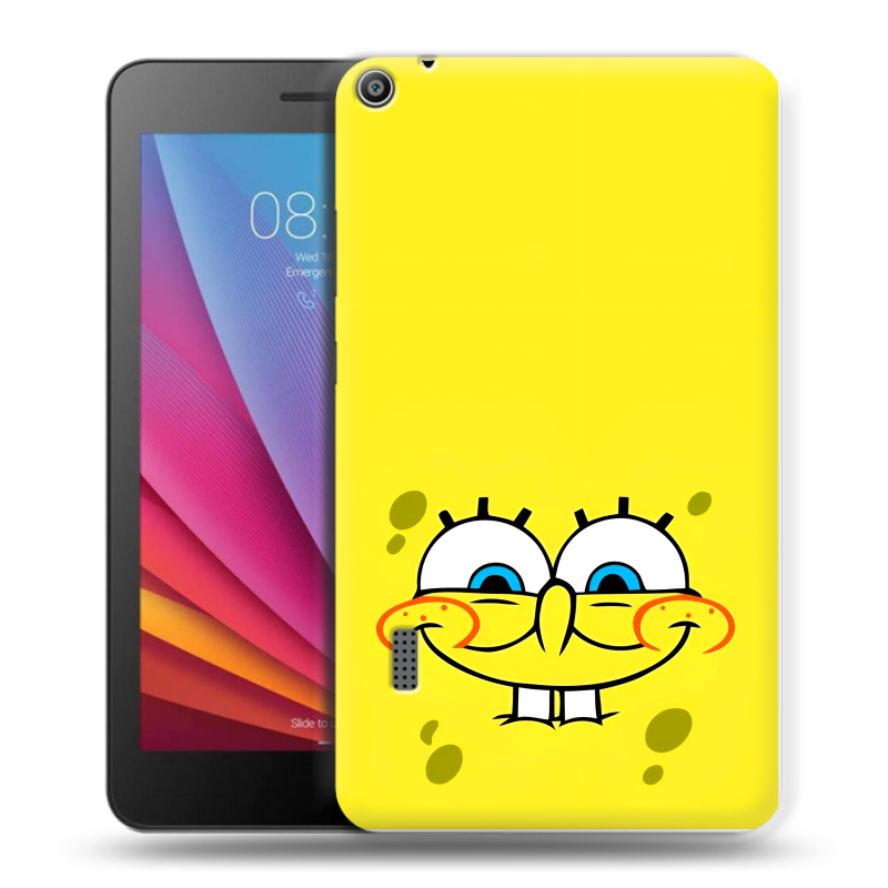 Силиконовый чехол на Huawei MediaPad T3 7 с принтом спанчбоб спанч боб Силиконовый чехол на Huawei MediaPad T3 7 с принтом спанчбоб спанч боб