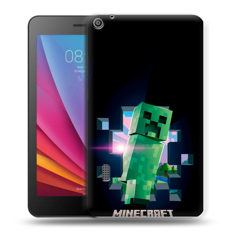 Силиконовый чехол на Huawei MediaPad T3 7 с принтом Майнкрафт Minecraft Силиконовый чехол на Huawei MediaPad T3 7 с принтом Майнкрафт Minecraft