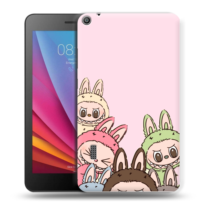 Силиконовый чехол на Huawei MediaPad T3 7 с принтом Лабубу Силиконовый чехол на Huawei MediaPad T3 7 с принтом Лабубу