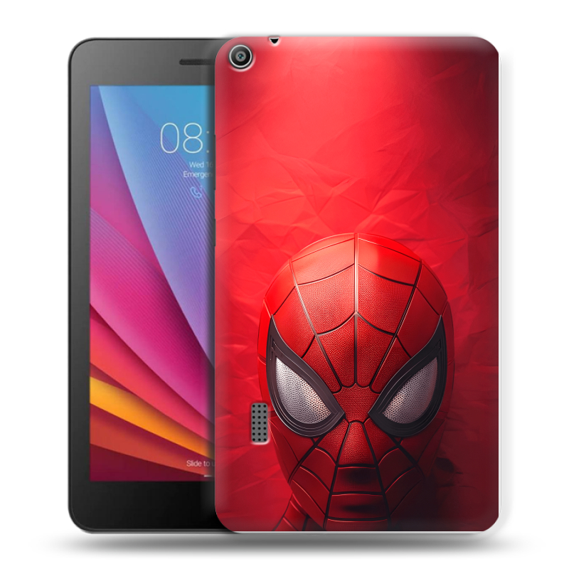 Силиконовый чехол на Huawei MediaPad T3 7 с принтом Spiderman Человек паук Силиконовый чехол на Huawei MediaPad T3 7 с принтом Spiderman Человек паук