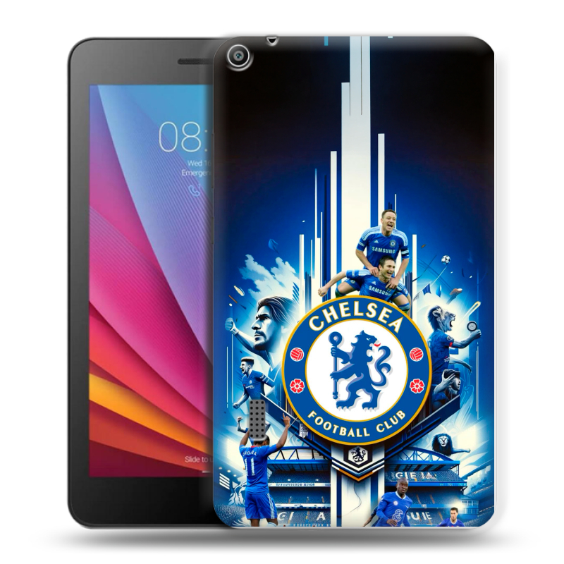 Силиконовый чехол на Huawei MediaPad T3 7 с принтом Chelsea Челси Силиконовый чехол на Huawei MediaPad T3 7 с принтом Chelsea Челси