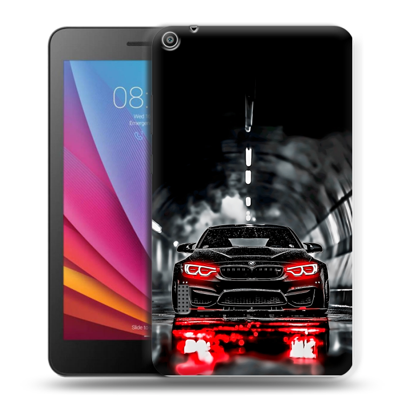 Силиконовый чехол на Huawei MediaPad T3 7 с принтом BMW БМВ Силиконовый чехол на Huawei MediaPad T3 7 с принтом BMW БМВ