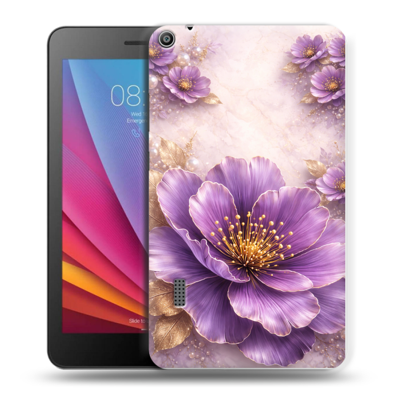 Силиконовый чехол на Huawei MediaPad T3 7 с принтом женский Силиконовый чехол на Huawei MediaPad T3 7 с принтом женский