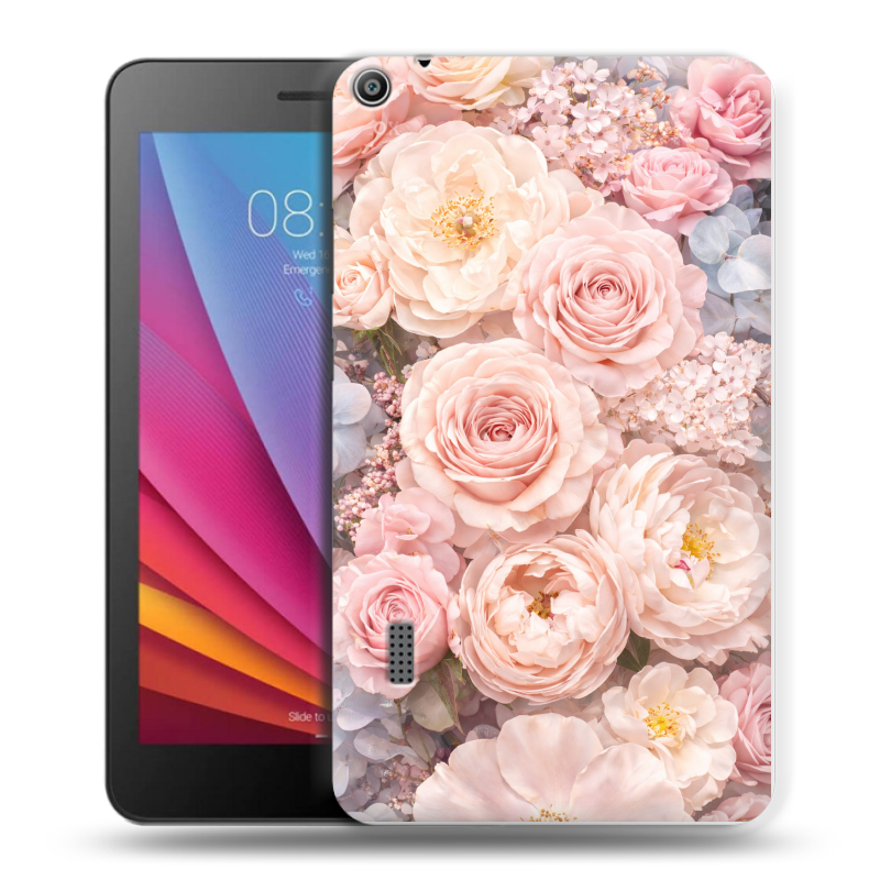 Силиконовый чехол на Huawei MediaPad T3 7 с принтом женский Силиконовый чехол на Huawei MediaPad T3 7 с принтом женский