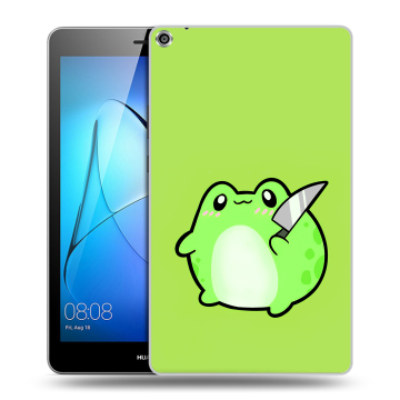 Силиконовый чехол на Huawei MediaPad T3 8 с принтом Лягушенок