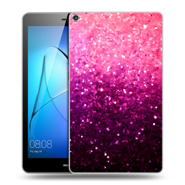 Силиконовый чехол на Huawei MediaPad T3 8 с принтом Блестки Силиконовый чехол на Huawei MediaPad T3 8 с принтом Блестки