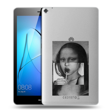 Силиконовый чехол на Huawei MediaPad T3 8 с принтом Мона Лиза
