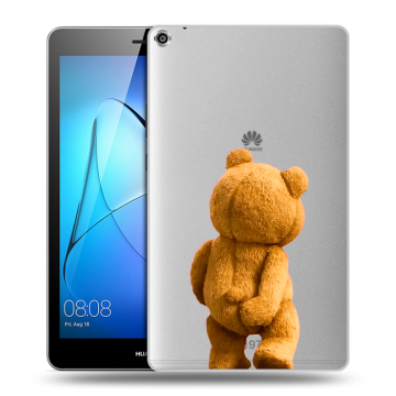 Силиконовый чехол на Huawei MediaPad T3 8 с принтом Медведь