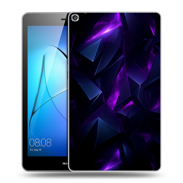 Силиконовый чехол на Huawei MediaPad T3 8 с принтом Абстракиция