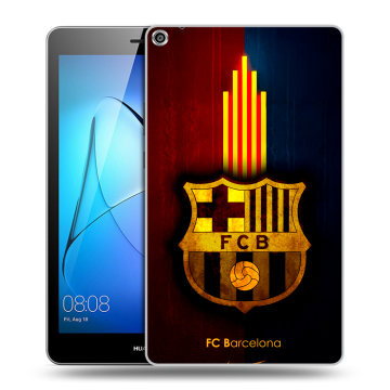 Силиконовый чехол на Huawei MediaPad T3 8 с принтом Барселона Barcelona