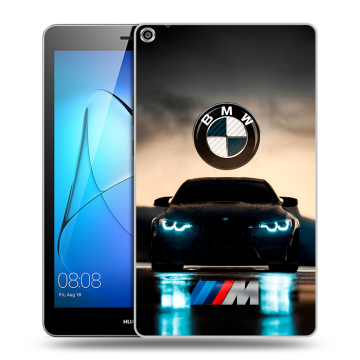 Силиконовый чехол на Huawei MediaPad T3 8 с принтом БМВ BMW Силиконовый чехол на Huawei MediaPad T3 8 с принтом БМВ BMW