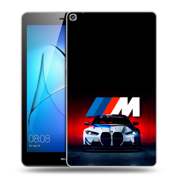 Силиконовый чехол на Huawei MediaPad T3 8 с принтом БМВ BMW Силиконовый чехол на Huawei MediaPad T3 8 с принтом БМВ BMW