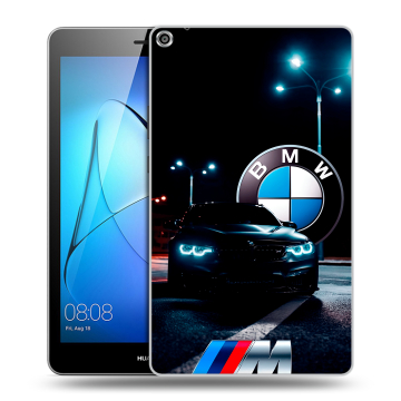 Силиконовый чехол на Huawei MediaPad T3 8 с принтом БМВ BMW Силиконовый чехол на Huawei MediaPad T3 8 с принтом БМВ BMW