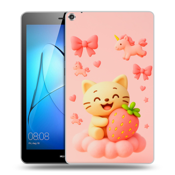Силиконовый чехол на Huawei MediaPad T3 8 с принтом для девочек