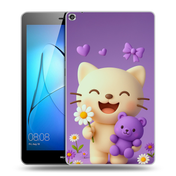 Силиконовый чехол на Huawei MediaPad T3 8 с принтом для девочек Силиконовый чехол на Huawei MediaPad T3 8 с принтом для девочек