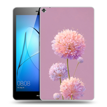 Силиконовый чехол на Huawei MediaPad T3 8 с принтом Цветы