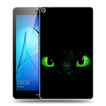 Силиконовый чехол на Huawei MediaPad T3 8 с принтом Как приручить дракона