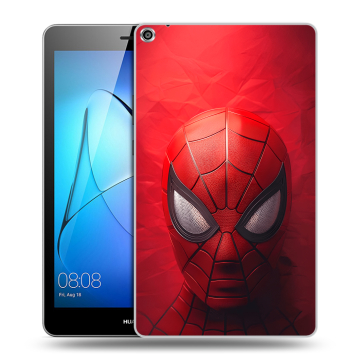 Силиконовый чехол на Huawei MediaPad T3 8 с принтом Spiderman Человек паук