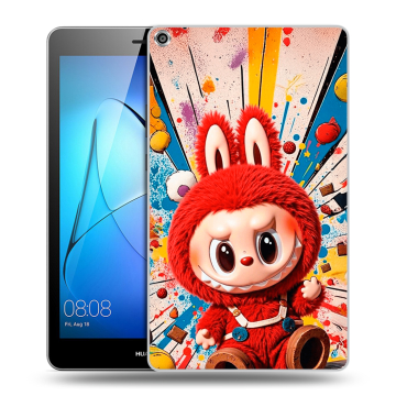 Силиконовый чехол на Huawei MediaPad T3 8 с принтом Labubu Лабубу
