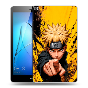 Силиконовый чехол на Huawei MediaPad T3 8 с принтом Naruto Наруто