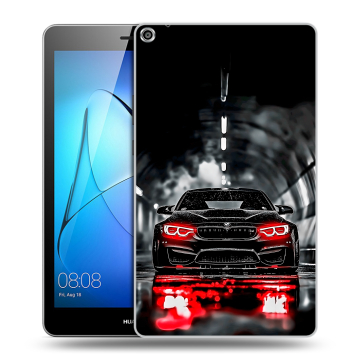 Силиконовый чехол на Huawei MediaPad T3 8 с принтом BMW БМВ Силиконовый чехол на Huawei MediaPad T3 8 с принтом BMW БМВ