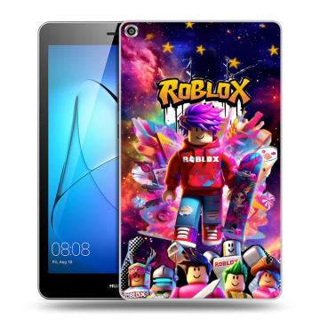 Силиконовый чехол на Huawei MediaPad T3 8 с принтом Roblox Роблокс Силиконовый чехол на Huawei MediaPad T3 8 с принтом Roblox Роблокс