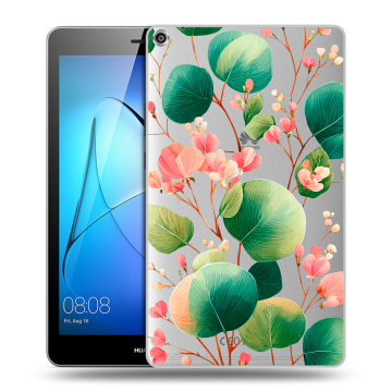 Силиконовый чехол на Huawei MediaPad T3 8 с принтом женский