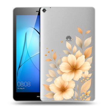 Силиконовый чехол на Huawei MediaPad T3 8 с принтом для девушки