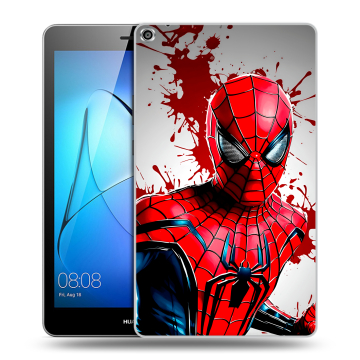 Силиконовый чехол на Huawei MediaPad T3 8 с принтом Spiderman Человек паук Силиконовый чехол на Huawei MediaPad T3 8 с принтом Spiderman Человек паук