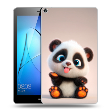 Силиконовый чехол на Huawei MediaPad T3 8 с принтом милая панда