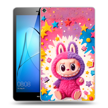 Силиконовый чехол на Huawei MediaPad T3 8 с принтом Labubu Лабубу