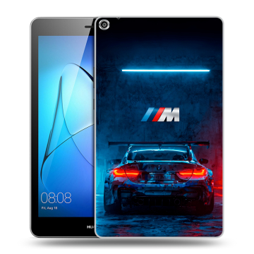 Силиконовый чехол на Huawei MediaPad T3 8 с принтом BMW БМВ