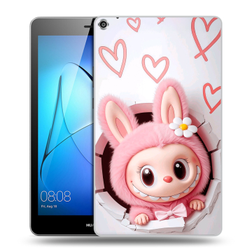 Силиконовый чехол на Huawei MediaPad T3 8 с принтом Labubu Лабубу