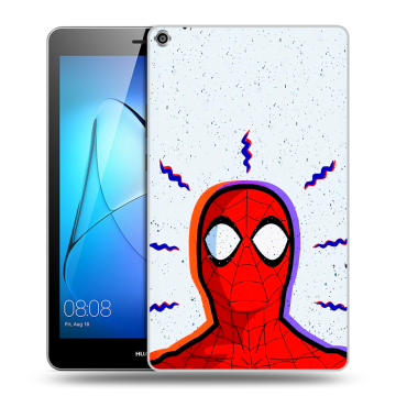 Силиконовый чехол на Huawei MediaPad T3 8 с принтом Spiderman Человек паук
