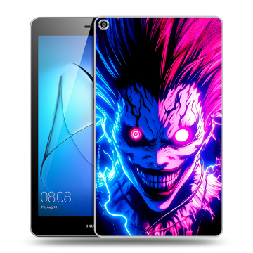 Силиконовый чехол на Huawei MediaPad T3 8 с принтом Death note Тетрадь смерти