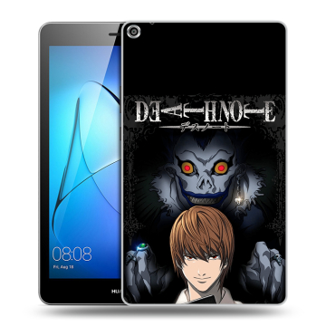 Силиконовый чехол на Huawei MediaPad T3 8 с принтом Death note Тетрадь смерти