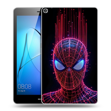 Силиконовый чехол на Huawei MediaPad T3 8 с принтом Spiderman Человек паук