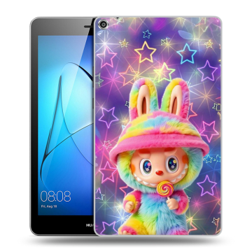 Силиконовый чехол на Huawei MediaPad T3 8 с принтом Labubu Лабубу