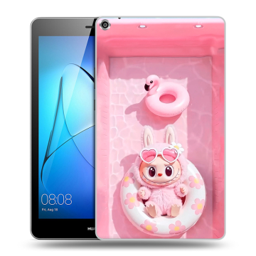 Силиконовый чехол на Huawei MediaPad T3 8 с принтом Labubu Лабубу