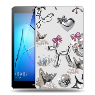 Силиконовый чехол на Huawei MediaPad T3 8 с принтом Y2K