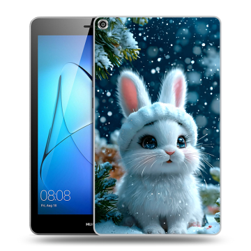 Силиконовый чехол на Huawei MediaPad T3 8 с принтом Новый год