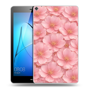 Силиконовый чехол на Huawei MediaPad T3 8 с принтом женский