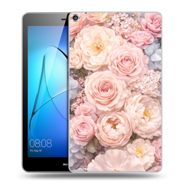 Силиконовый чехол на Huawei MediaPad T3 8 с принтом женский