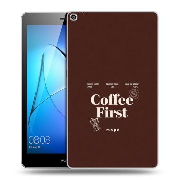 Силиконовый чехол на Huawei MediaPad T3 8 с принтом женский Силиконовый чехол на Huawei MediaPad T3 8 с принтом женский