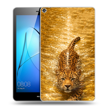 Силиконовый чехол на Huawei MediaPad T3 8 с принтом женский