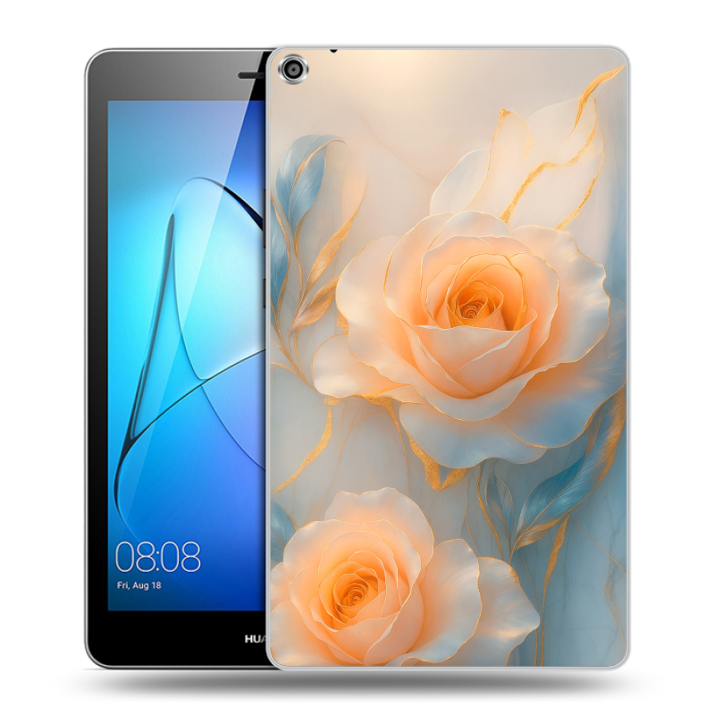 Силиконовый чехол на Huawei MediaPad T3 8 с принтом Женский Силиконовый чехол на Huawei MediaPad T3 8 с принтом Женский